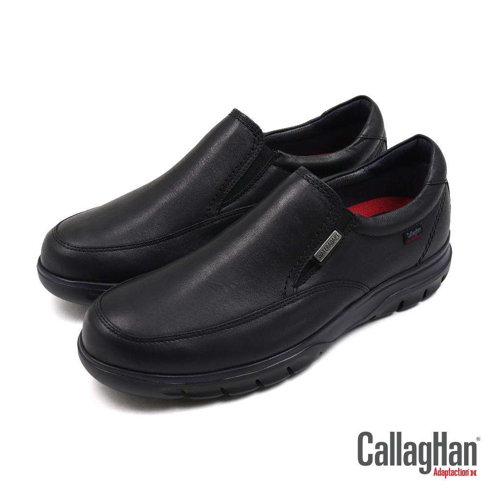 【CALLAGHAN】西班牙原廠超輕量防水懶人休閒鞋 黑色(17301-BL)