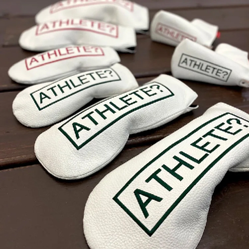 【Lahella Golf】UT Athlete L583-刺繡字皮革球桿套
