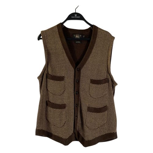 【桃園家樂福經國店】RRL/純棉背心/S/MNRRSWEM3R00001