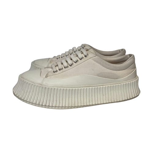 【高雄SKMPARK店】JIL SANDER/低筒運動休閒鞋/38/JI36513A
