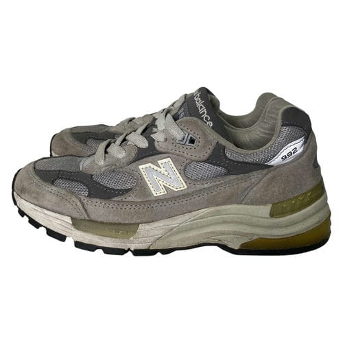 【高雄大立店】NEW BALANCE/低筒運動休閒鞋/UK31/2/m992gr