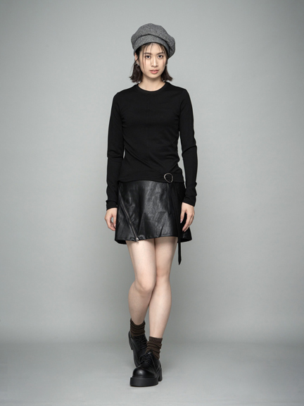 斜垂美上衣(J043LC020CA) - JUJURY COLLECTION