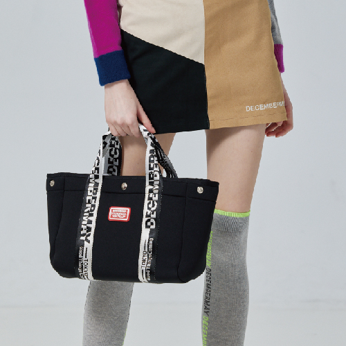 【DECEMBERMAY】2WAY Neopren Mini tote_3-999-8503