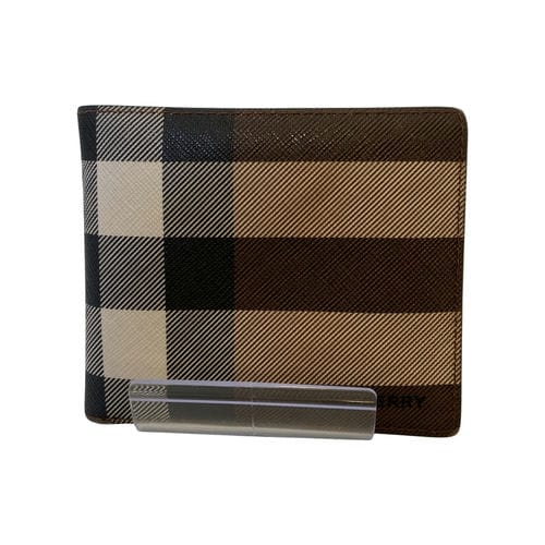 【台北車站館前店】BURBERRY/對折錢包//x