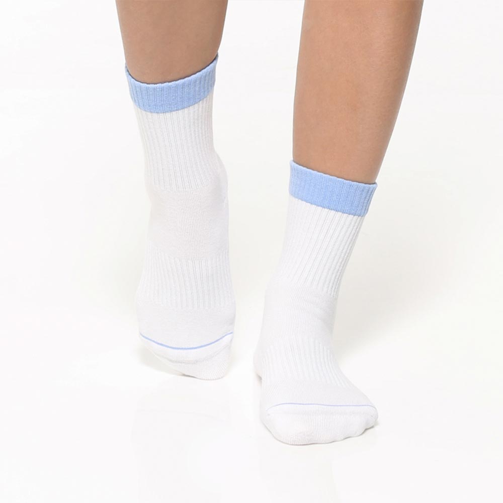 【韓國 Thumb Toe】日常運動襪-baby blue_1
