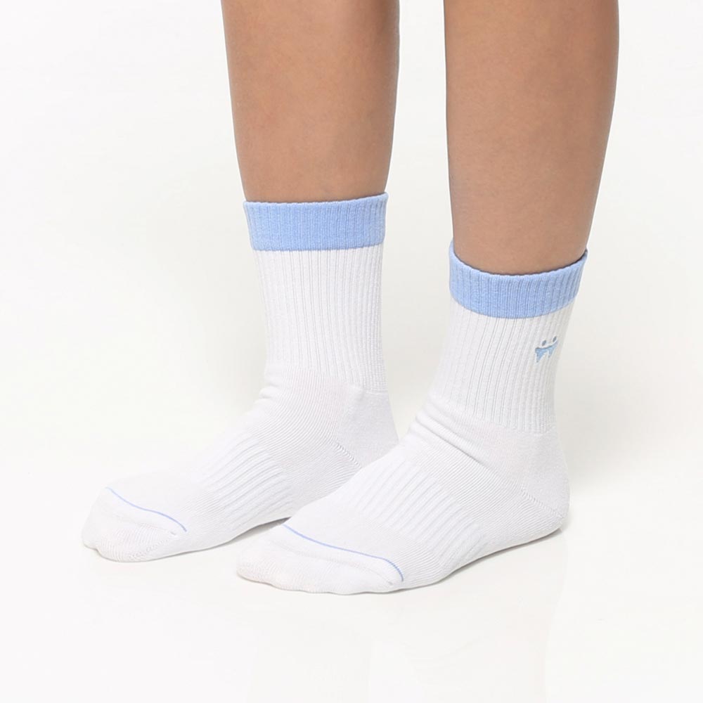 【韓國 Thumb Toe】日常運動襪-baby blue_4