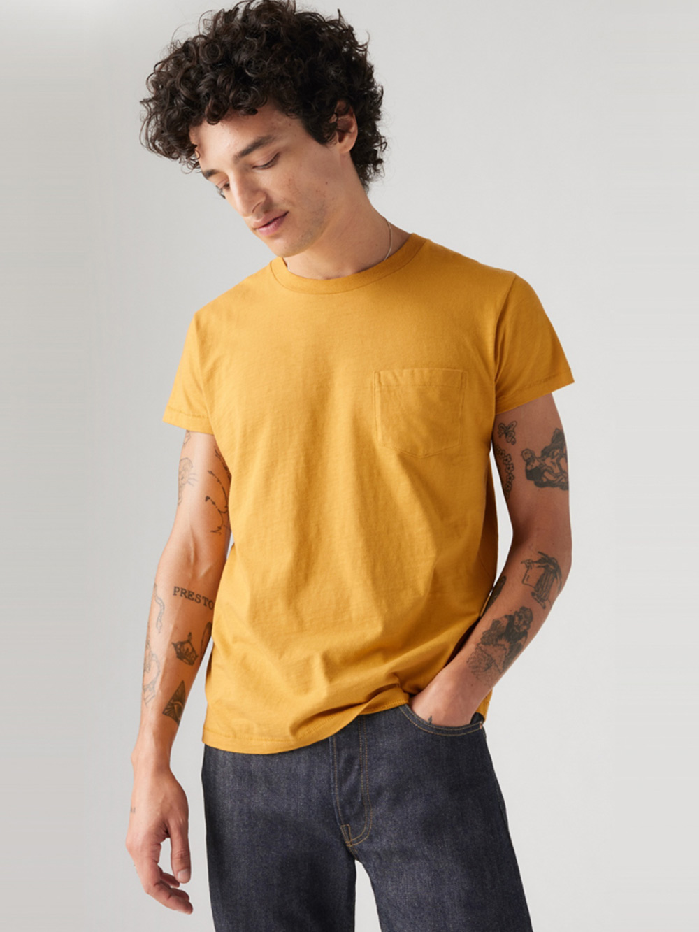LEVI’S® VINTAGE CLOTHING 1950’s 純棉短TEE / LVC 人氣新品