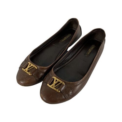 【桃園家樂福經國店】LOUIS VUITTON/淺口皮鞋/351/2/