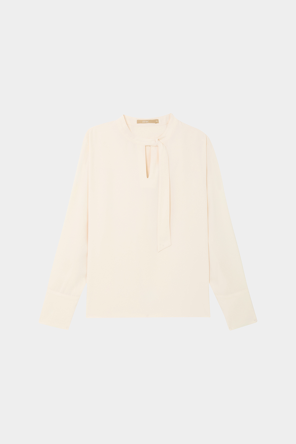 SST&C Cream White Strappy Pullover | 01082411003_7