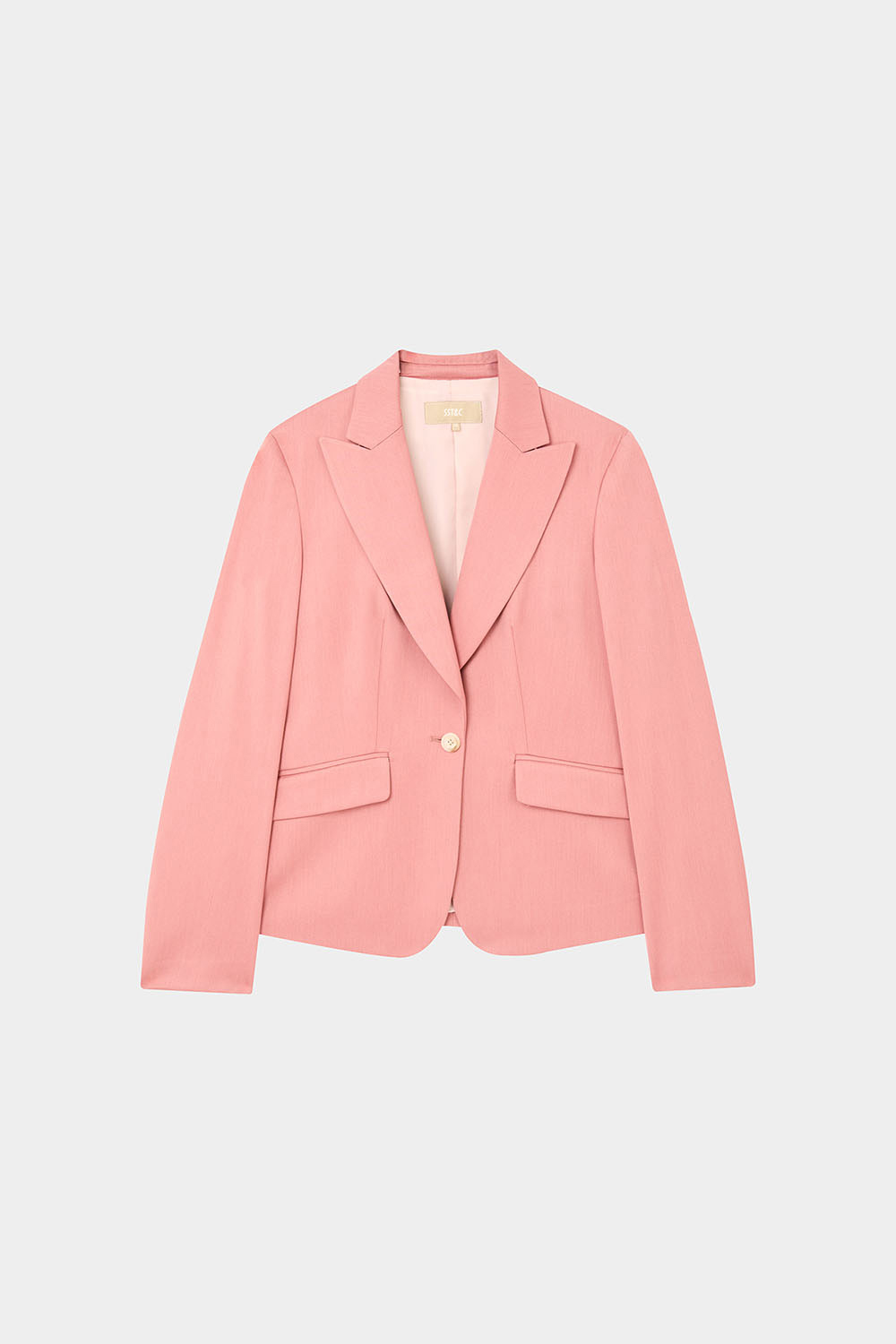 SST&C Pink and Orange Sword Collar Moderate Suit Jacket | 01012411003_7