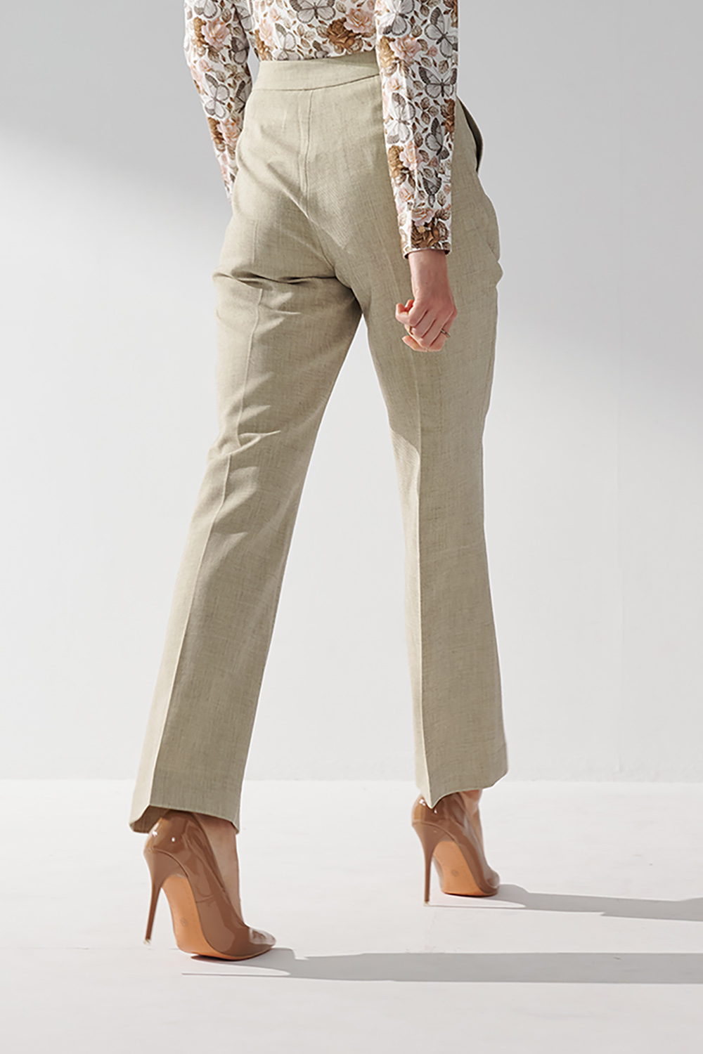 SST&C Light Matcha Straight-Leg Suit Trousers | 01022411004_6