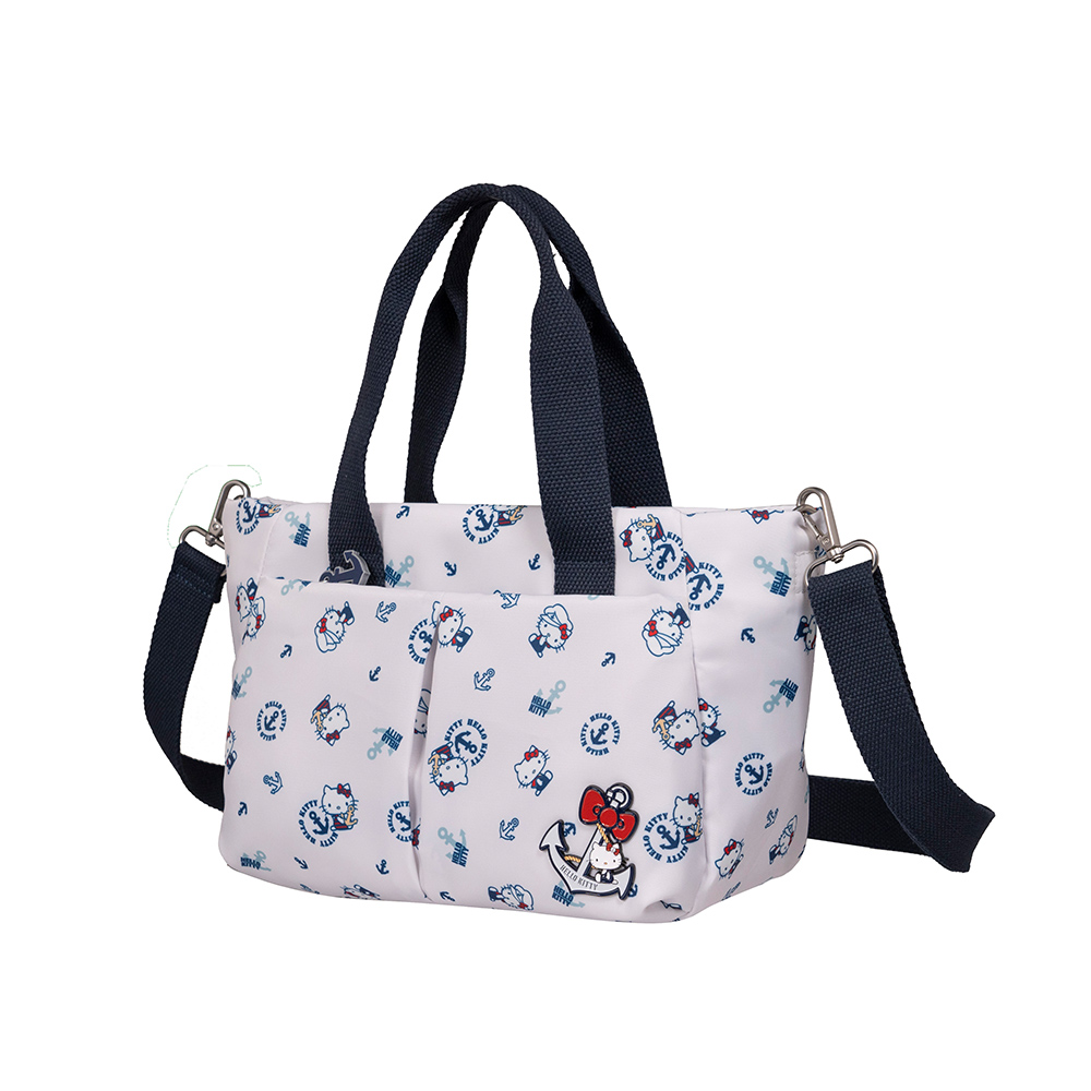 【Hello Kitty】皇家航海-兩用手提包-白 KT03J04WT_2
