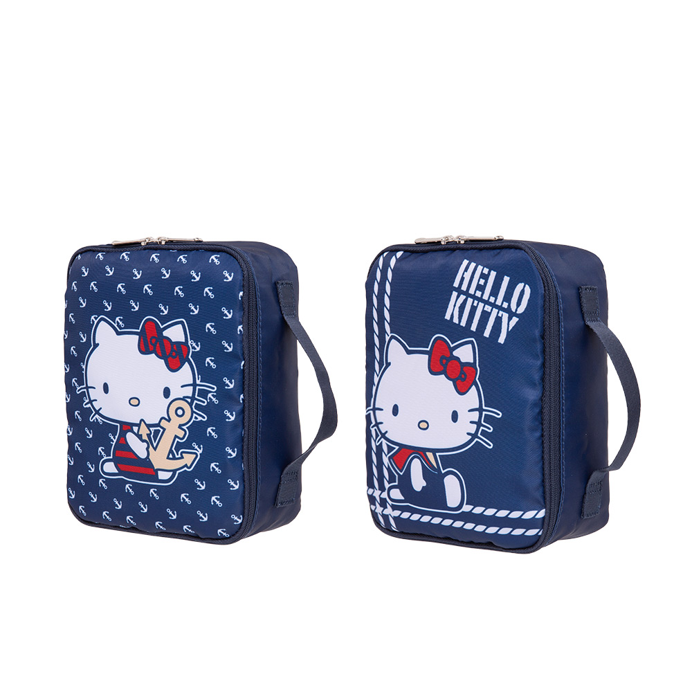 【Hello Kitty】皇家航海-旅行收納四件組-白 KT03J15WT_4