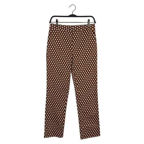 【環球桃園A8店】DIANE von FURSTENBERG/直筒褲/2/