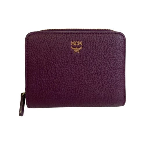 【高雄大立店】MCM/對折錢包//