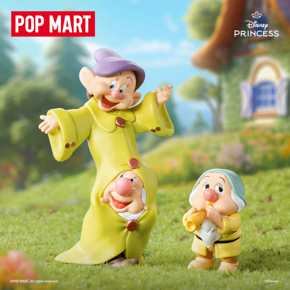POPMART 泡泡瑪特 迪士尼白雪公主經典系列公仔盒玩(單入隨機盲盒)_3