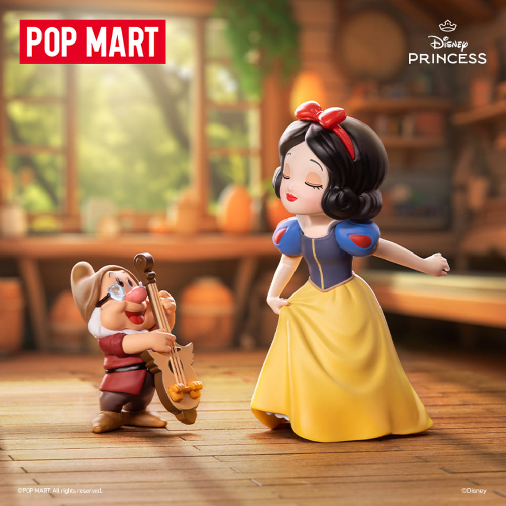 POPMART 泡泡瑪特 迪士尼白雪公主經典系列公仔盒玩(單入隨機盲盒)_4