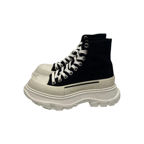 【苗栗尚順廣場店】Alexander McQueen/高筒運動休閒鞋/35/611706