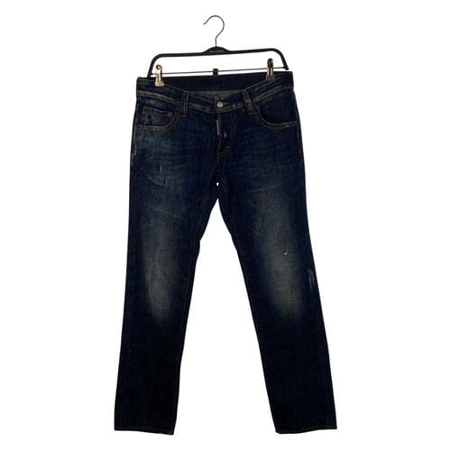 【台中中友百貨店】DSQUARED2/直筒褲/46/S74LA0027 S30281