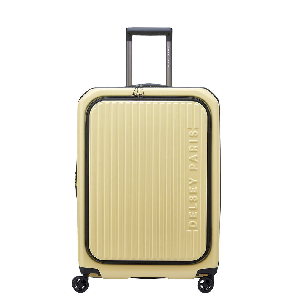 【DELSEY】SECURITIME ZIP-24吋旅行箱-淡黃色 00217381455