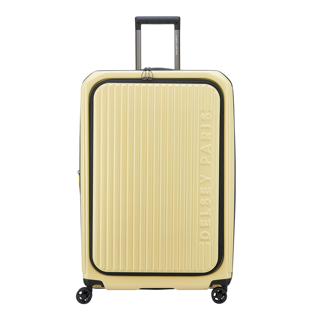 【DELSEY】SECURITIME ZIP-28吋旅行箱-淡黃色 00217382455