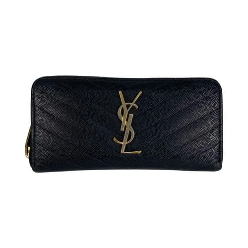 【新光三越台南中山店】SAINT LAURENT/長夾錢包//HPP358094-1014