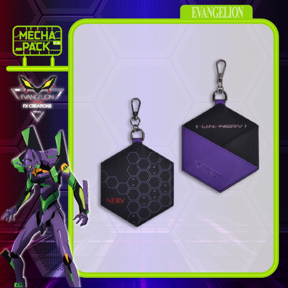 【EVA新世紀福音戰士】初號機 六角形卡套 EVAW251011-01