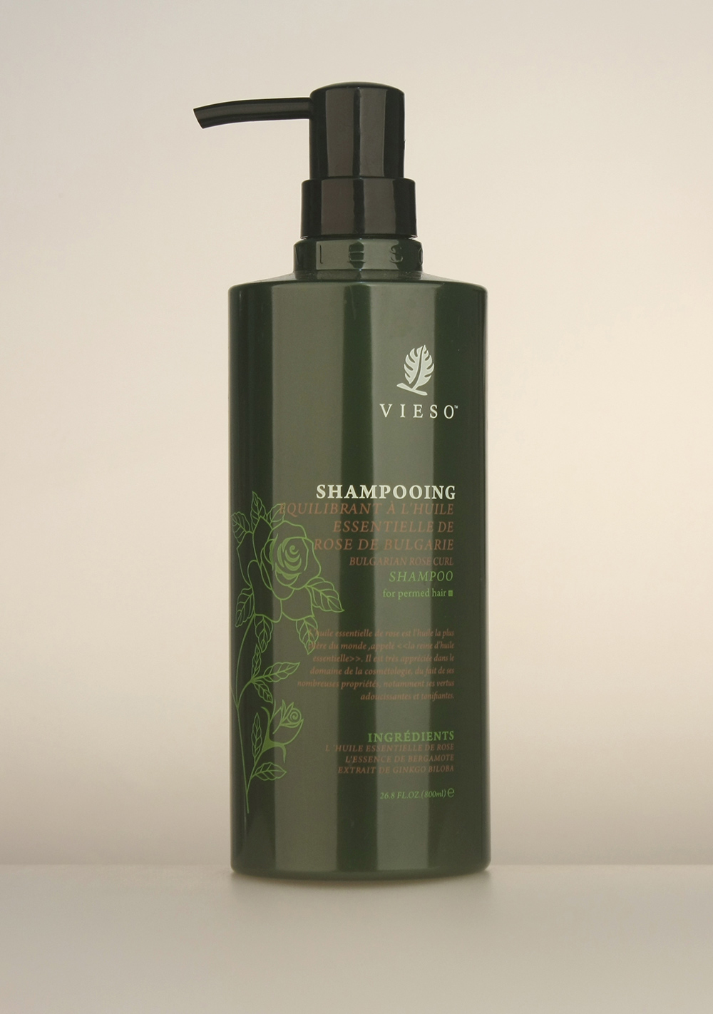 【法國VIESO】玫瑰豐盈洗髮乳800ml_0