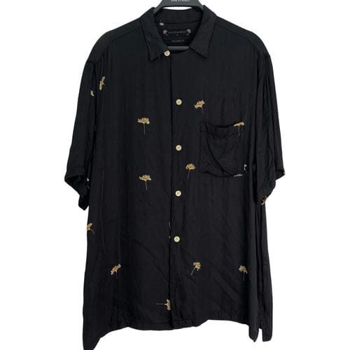 【環球屏東店】ALLSAINTS/短袖襯衫/M/MS094W