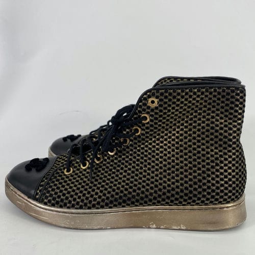 【基隆店】CHANEL/高筒運動休閒鞋/381/2/g32222