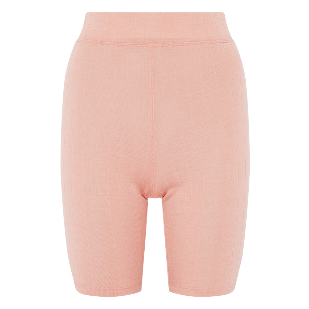 網路獨賣【Chantelle Lab】羊毛蠶絲五分短褲>XS-L>陶粉色(18P50_05A)【Thermo Comfort】_2
