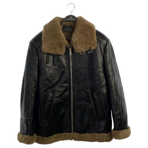 【微風南山店】PRADA/皮革外套/40/58A126 S222 11M5