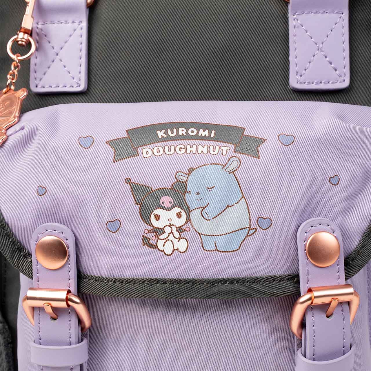 【DOUGHNUT 】Macaroon Mini - Kuromi Series 11＂深灰_4