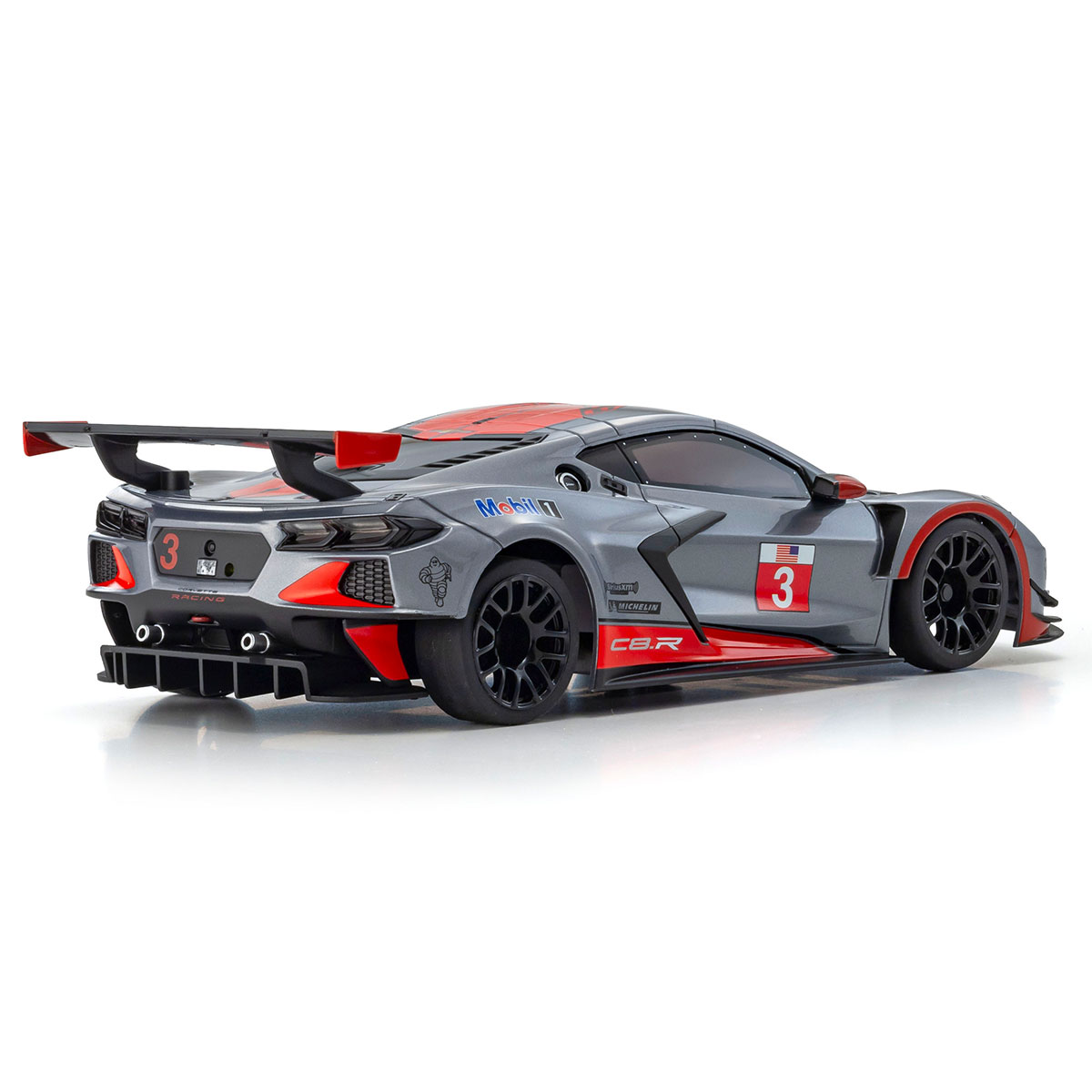 32356GMR MINI-Z MR-04 RWD RTR CHEVROLET® CORVETTE® C8.R Gunmetal / Red