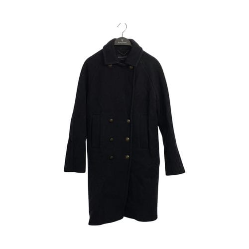 【微風南山店】ALLSAINTS/牛角釦大衣/S/