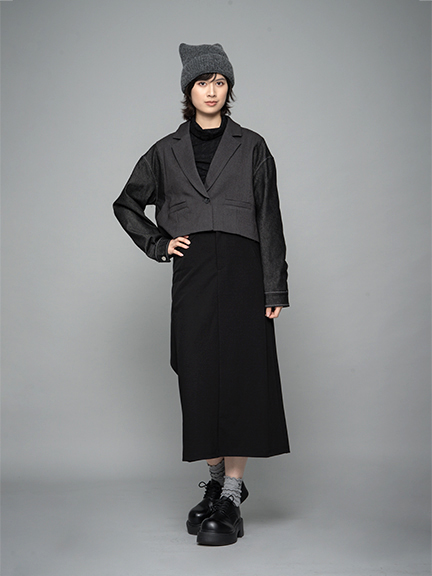 簡約仕女長裙(J044LL200CA) - JUJURY COLLECTION