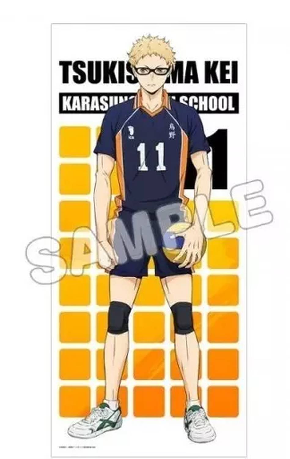 掛畫 月島螢幾乎等身大 掛畫 <排球少年！＂_0