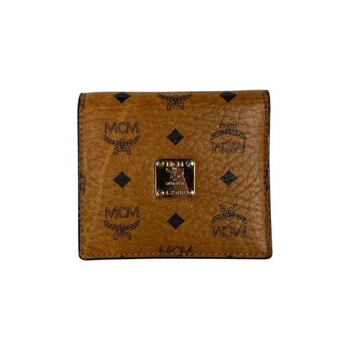 【環球板橋車站店】MCM/對折錢包//