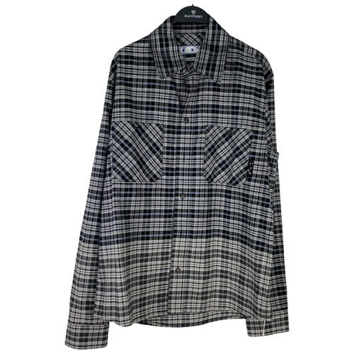 【宜蘭家樂福店】OFF-WHITE/長袖襯衫/M/OMGA133R21FAB001