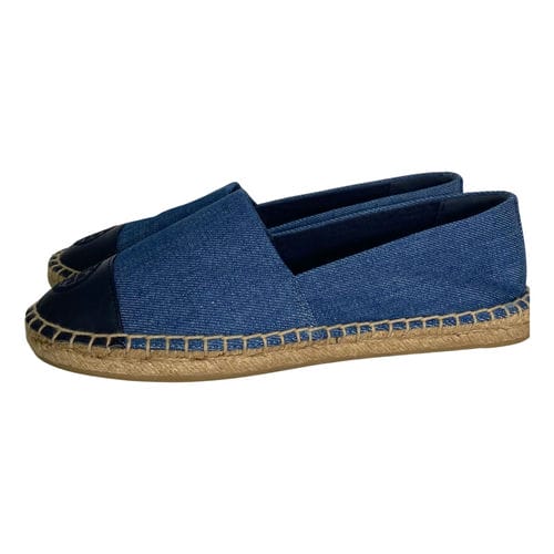 【高雄大立店】TORY BURCH/草編鞋/US61/2/