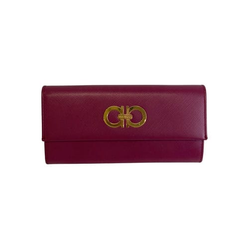 【高雄夢時代店】Salvatore Ferragamo/長夾錢包//