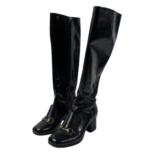 【桃園統領店】GUCCI/長靴/37/362949