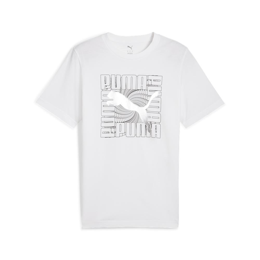 PUMA 基本系列Foil短袖T恤 男性_0