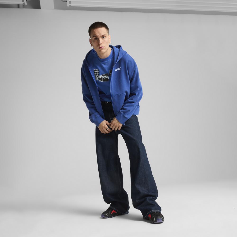 PUMA Formula 1系列圖樣連帽外套 男性_4