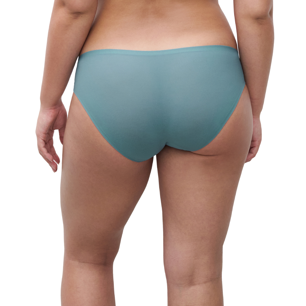 【Chantelle Lab】透氣涼感無痕低腰三角內褲>藍綠色(26430_0GN)【Soft Stretch】_1