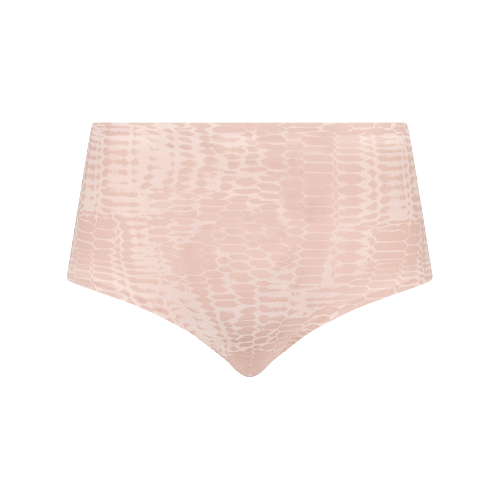 【Chantelle Lab】透氣涼感無痕高腰內褲>蛇紋印花(11D70_A20)【Soft Stretch】_3