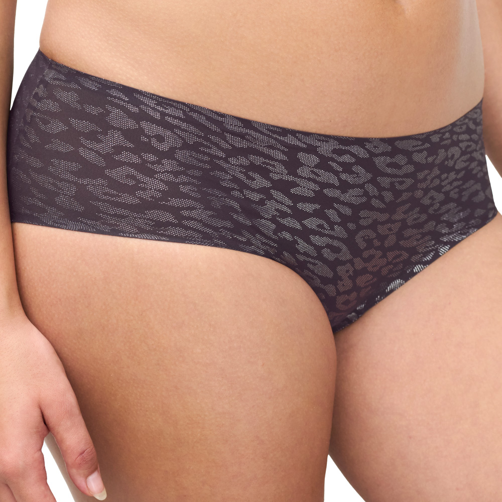 【Chantelle Lab】無痕四角內褲>晶鑽豹紋(11DB4_A60)【Soft Stretch】_2