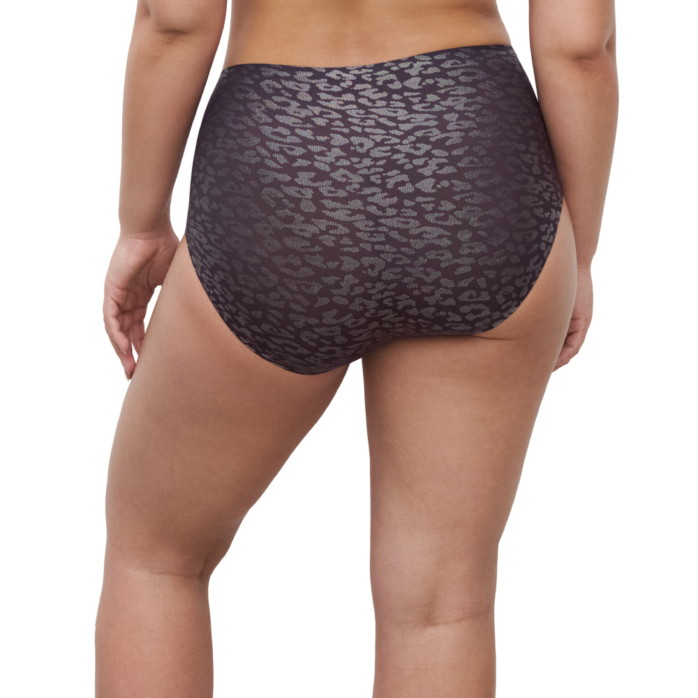 【Chantelle Lab】無痕高腰內褲>晶鑽豹紋(11DC7_A60)【Soft Stretch】_1