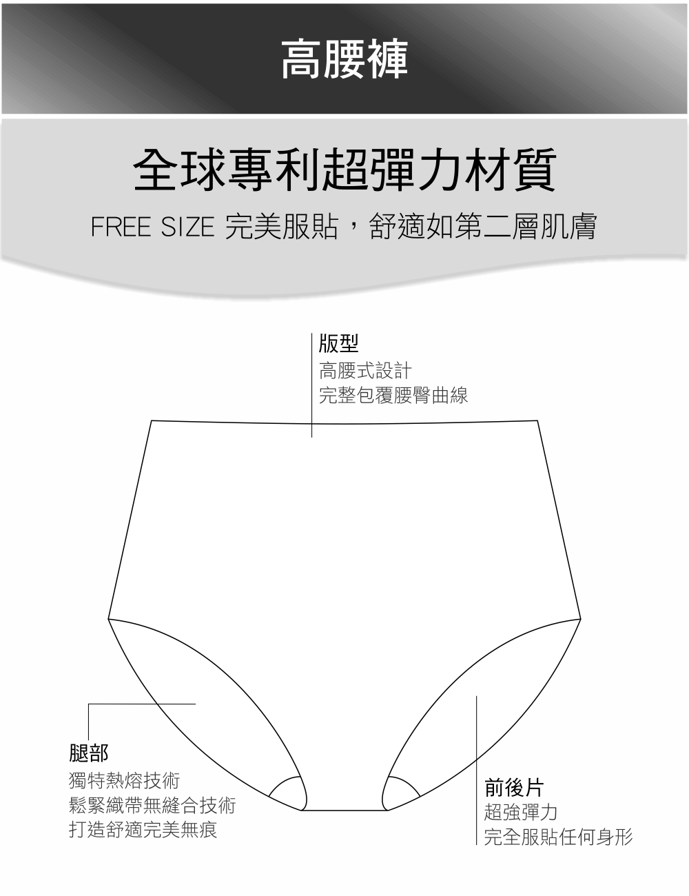 【Chantelle Lab】無痕高腰內褲>晶鑽豹紋(11DC7_A60)【Soft Stretch】_4