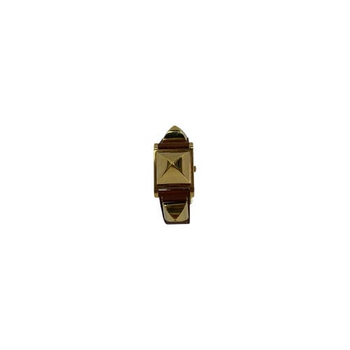 【汐止遠雄店】HERMES/女錶//605131/MEDOR WATCH